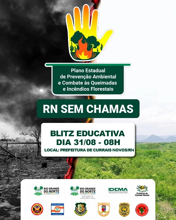 Read more about the article PREFEITURA REALIZA BLITZ EDUCATIVA DE PREVENÇÃO E COMBATE A INCÊNDIOS FLORESTAIS