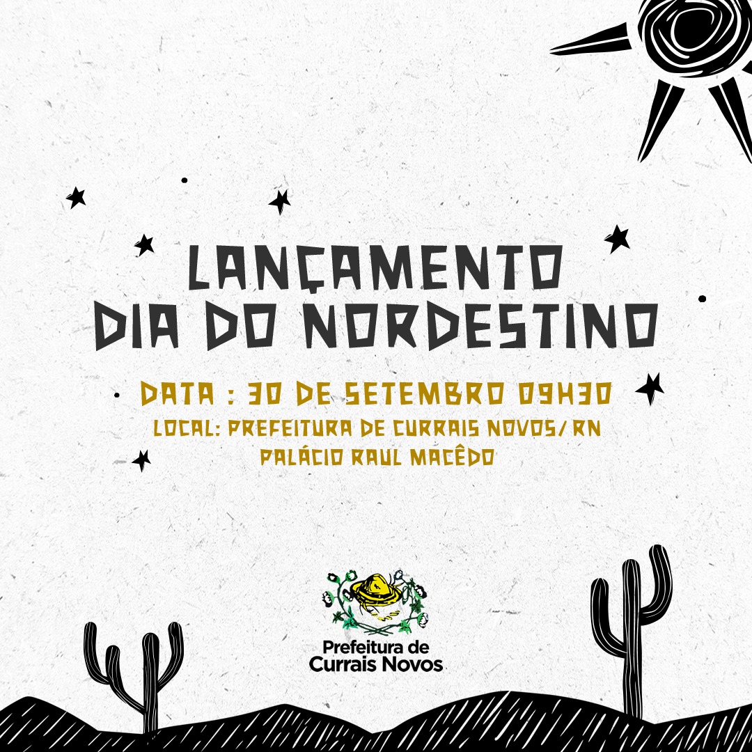 Read more about the article DIA DO NORDESTINO TERÁ PROGRAMAÇÃO LANÇADA NESTA QUINTA-FEIRA (30)