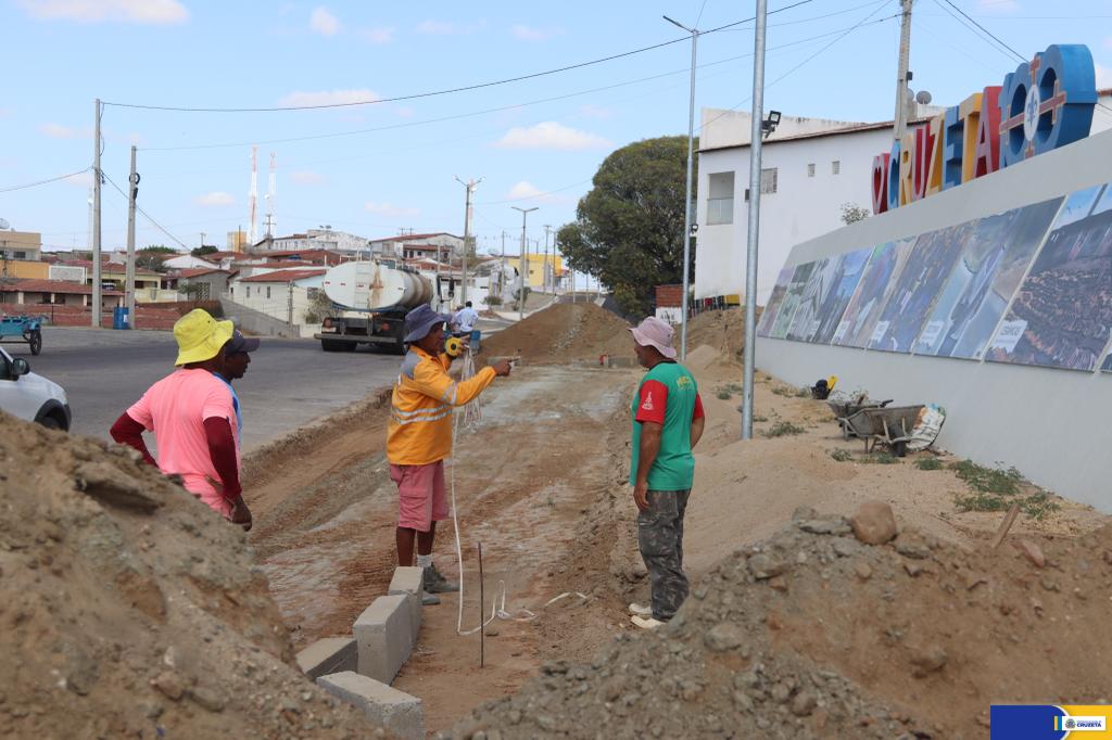 Read more about the article Prefeitura de Cruzeta está reformando Praça Centenária do Município 