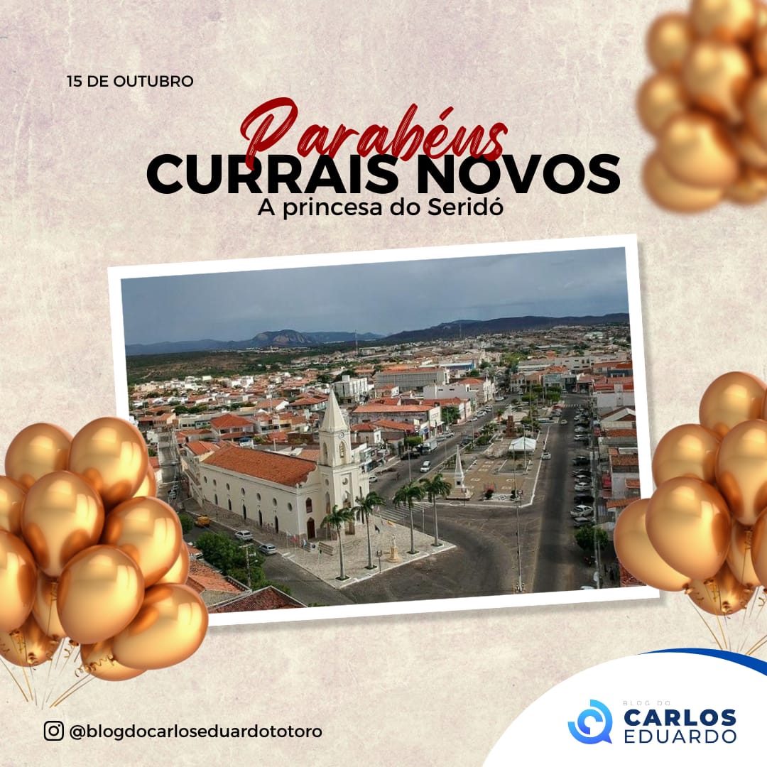 Read more about the article CURRAIS NOVOS CELEBRA 131 ANOS DE EMANCIPAÇÃO POLÍTICA NESTA SEXTA (15)