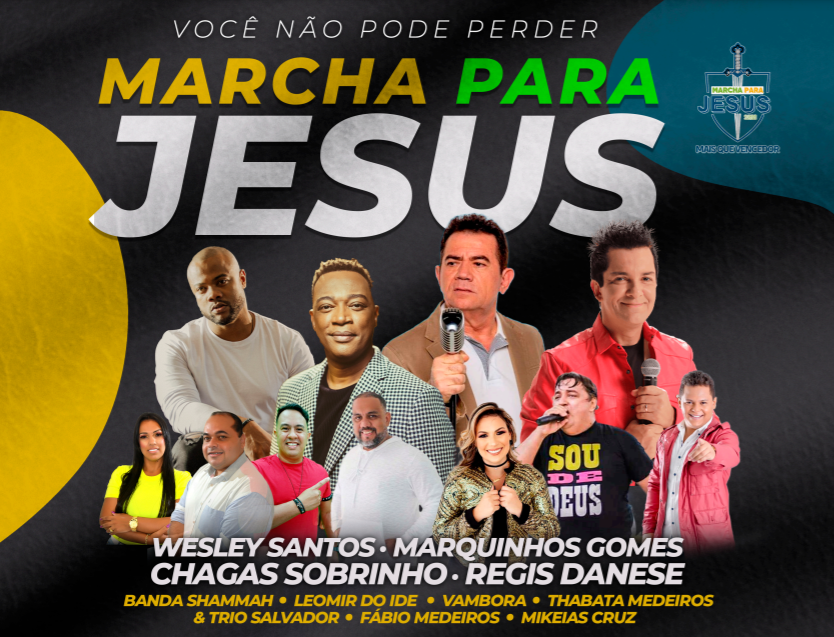 Read more about the article Natal recebe “Marcha para Jesus” no próximo sábado