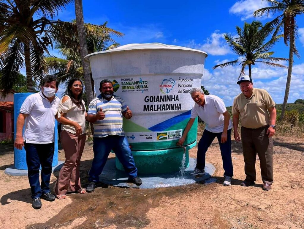 Read more about the article Deputado João Maia e presidente da FUNASA entregam água de qualidade em Monte Alegre e Goianinha