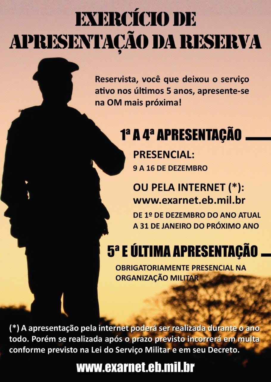 Read more about the article JUNTA DO SERVIÇO MILITAR REALIZA CONVOCAÇÃO PARA O EXAR 2021