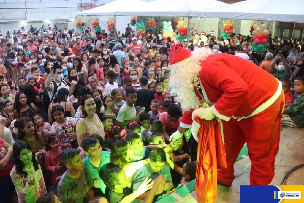 Read more about the article PREFEITURA DE CRUZETA REALIZA FESTA DE NATAL PARA CRIANÇAS DO MUNICÍPIO