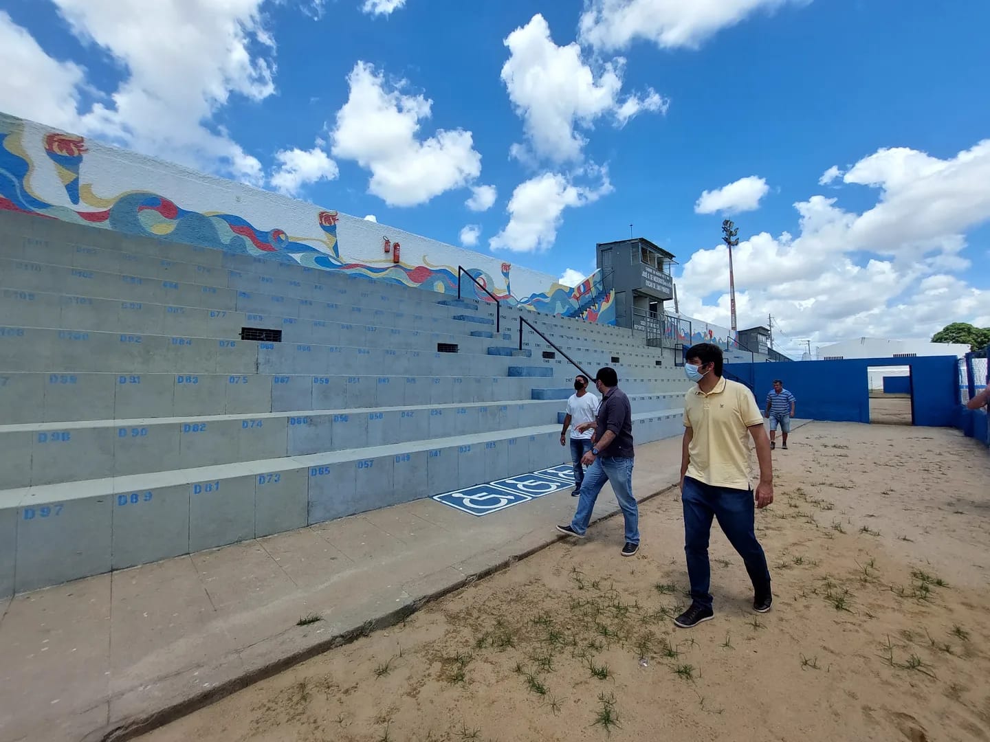 Read more about the article ESTÁDIO CORONEL JOSÉ BEZERRA RECEBE MELHORIAS E ESTÁ PRONTO PARA RECEBER JOGOS DO CAMPEONATO ESTADUAL