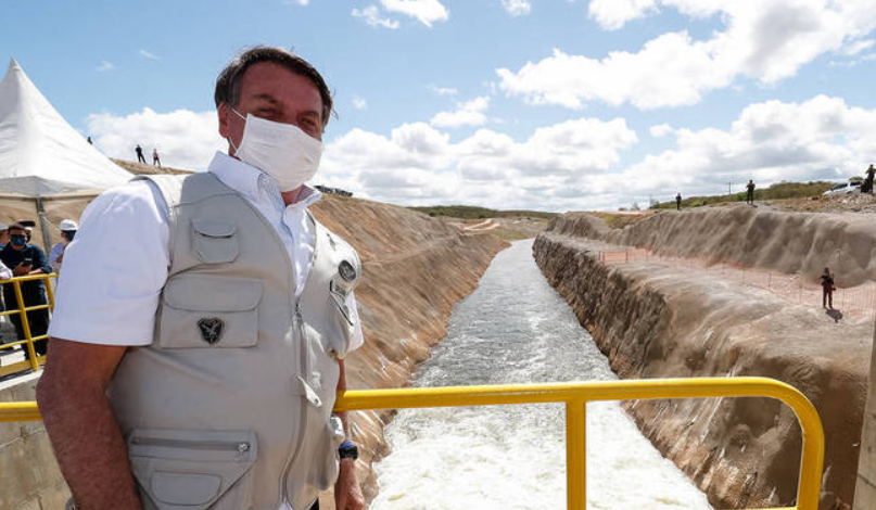 Read more about the article Bolsonaro visita em fevereiro obra que trará águas do São Francisco para o RN