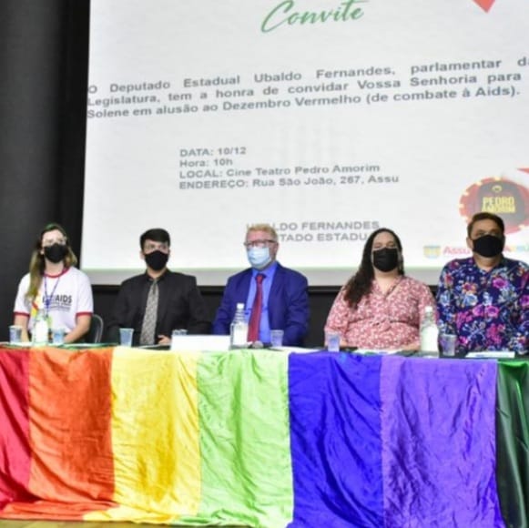 Read more about the article Ubaldo participa em Mossoró de Seminário em prol da População LGBT