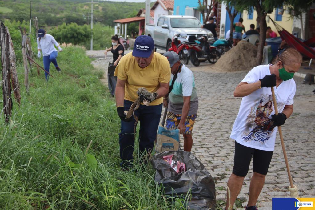 Read more about the article PREFEITURA DE CRUZETA REALIZOU O 13º MUTIRÃO DE LIMPEZA URBANA