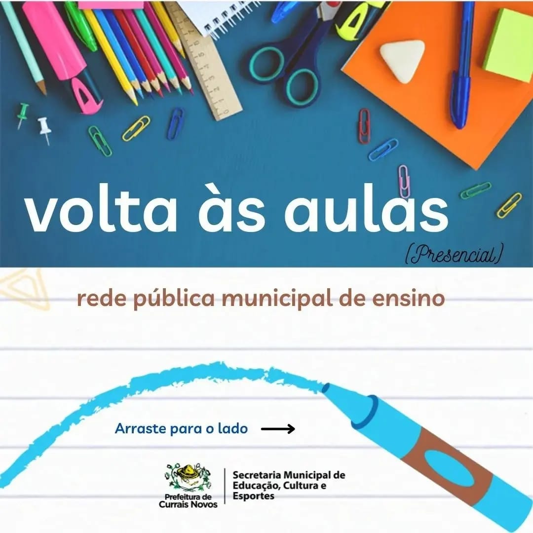 Read more about the article SEMEC ANUNCIA VOLTA ÀS AULAS NA REDE MUNICIPAL DE ENSINO DE CURRAIS NOVOS