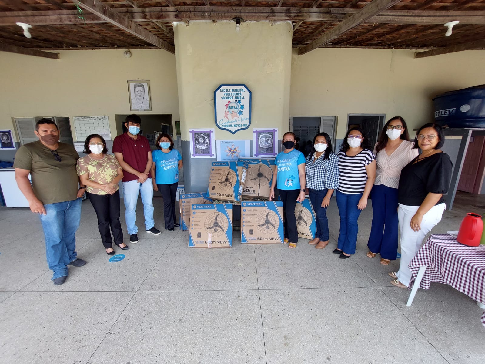 Read more about the article PREFEITURA DE CURRAIS NOVOS ADQUIRE E ENTREGA NOVOS VENTILADORES PARA ESCOLAS DA REDE MUNICIPAL