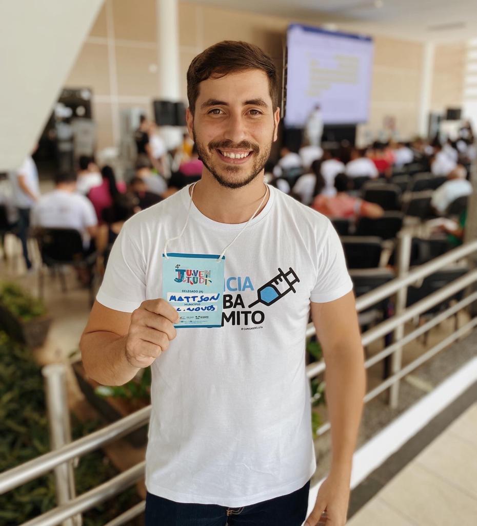 Read more about the article O vereador Mattson participou da 4a Conferência Estadual de Juventude e foi eleito delegado para a etapa nacional