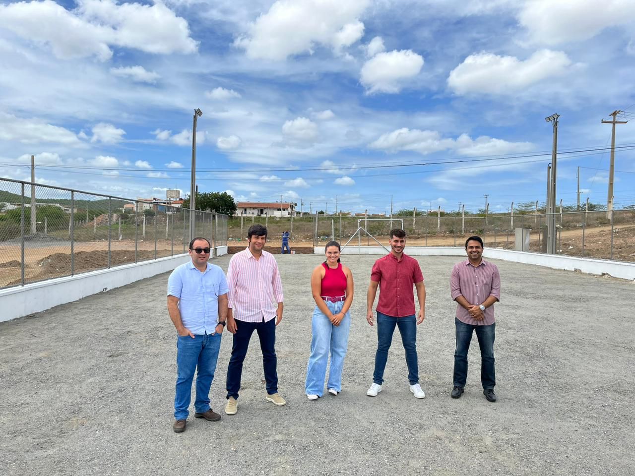 Read more about the article Areninha Society do bairro Alto de Santa Rita está com obras avançadas