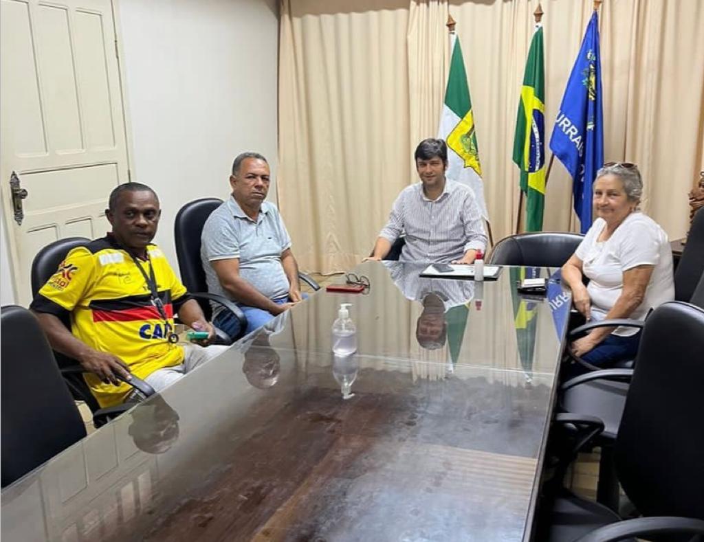 Read more about the article Vereador Edmilson Sousa esteve reunido com o Prefeito Odon Junior