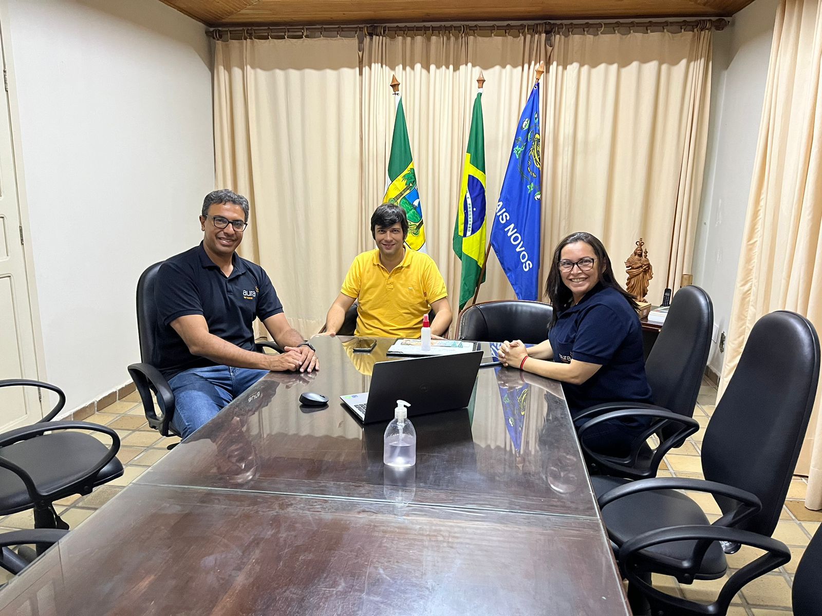 Read more about the article Prefeitura recebe projeto de execução da obra da mina de ouro da Aura Minerals