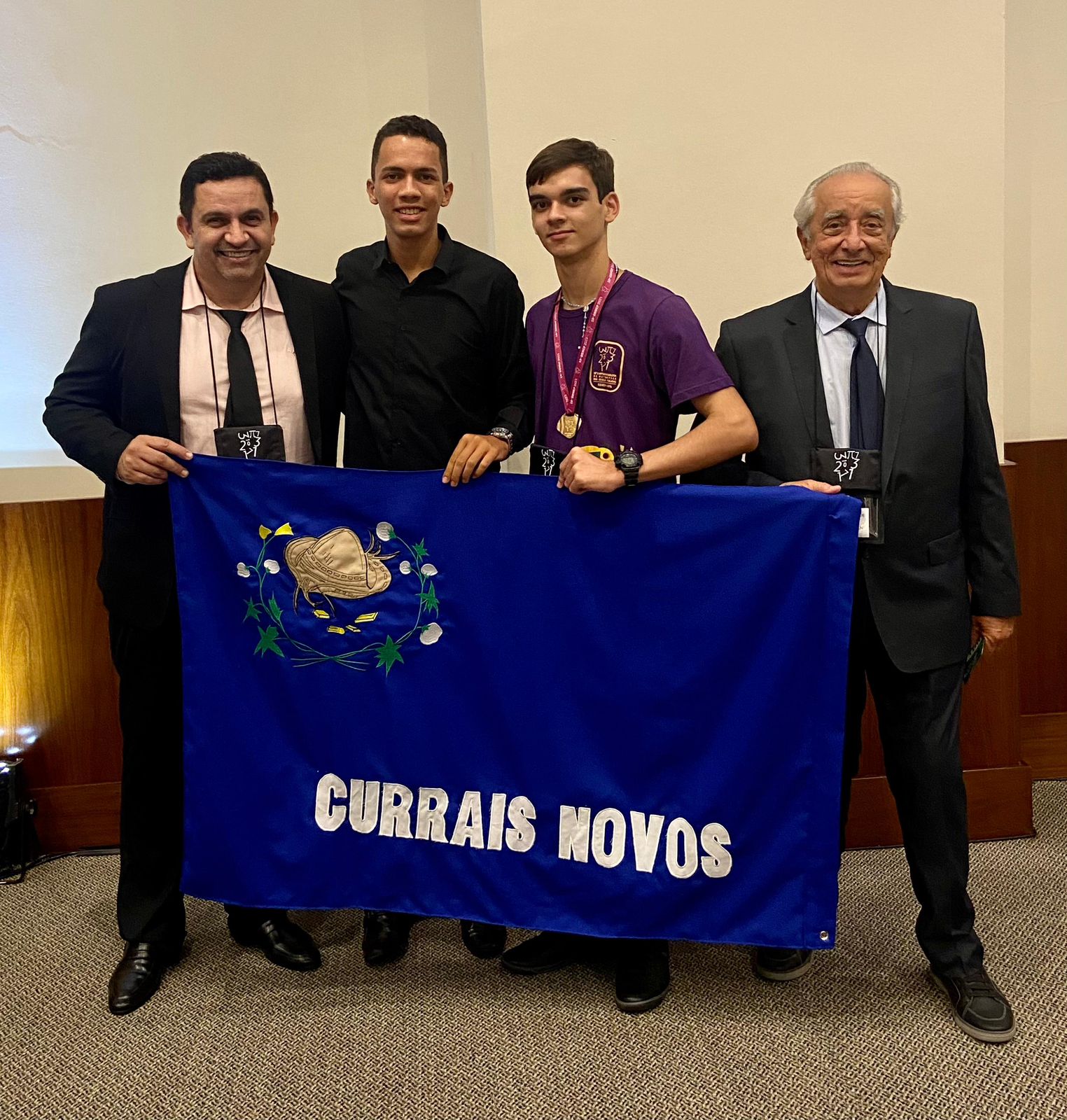 Read more about the article Estudante de Currais Novos recebe medalha de ouro na Olimpíada Brasileira de Matemática