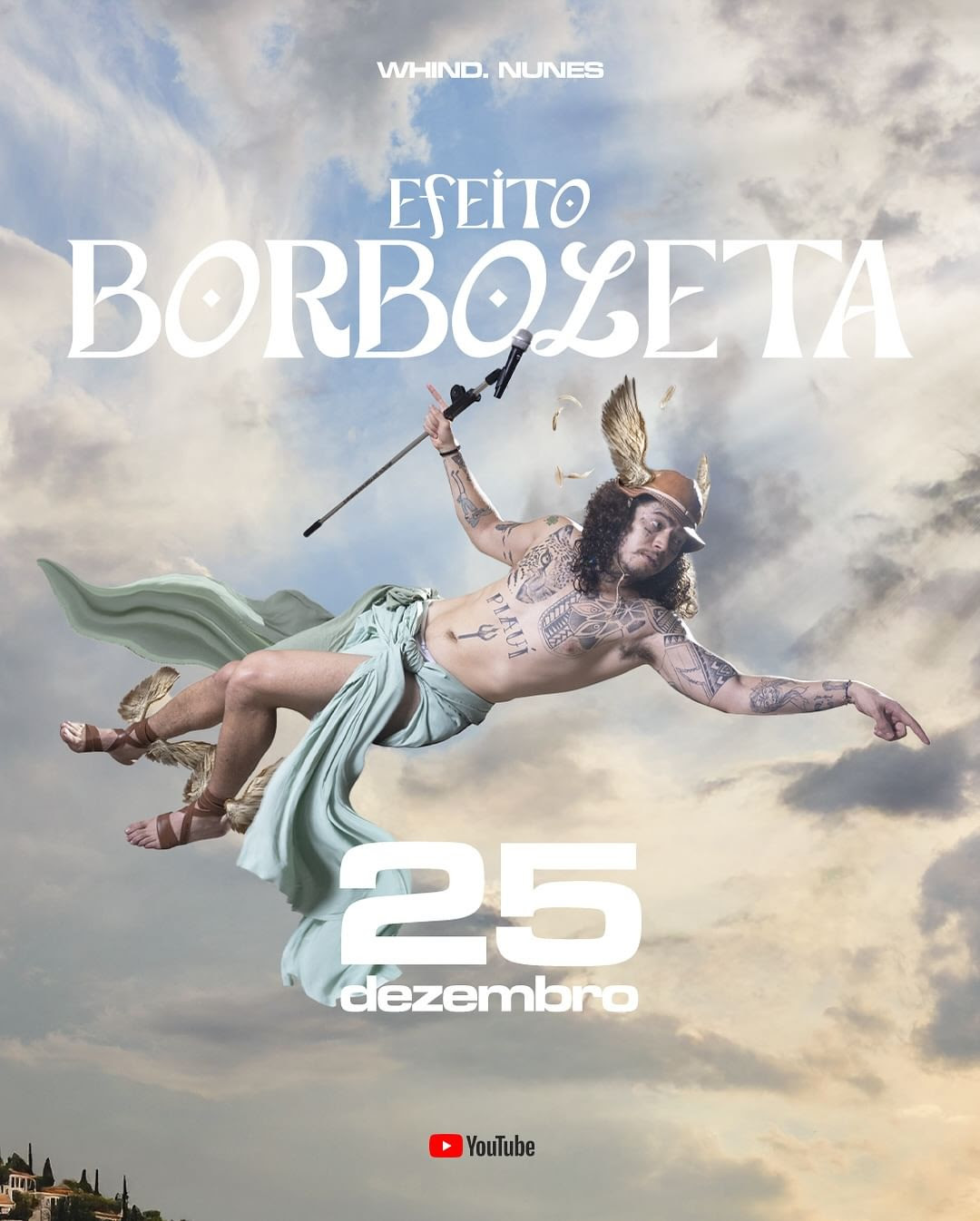 Read more about the article Whindersson Nunes lança especial “Efeito Borboleta” no YouTube neste Natal